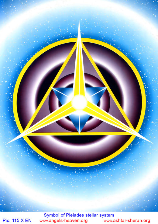 Symbol of Pleiades stellar system